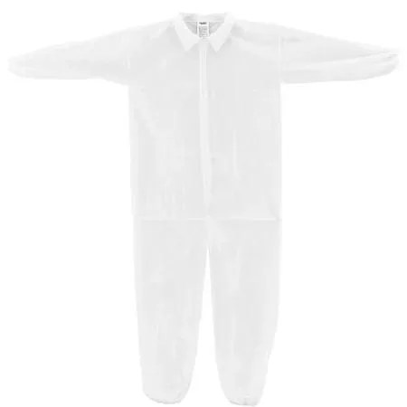 Global Industrial Global Industrial 708186XL Disposable Polypropylene Coverall, Elastic personal protective equipment — product photo