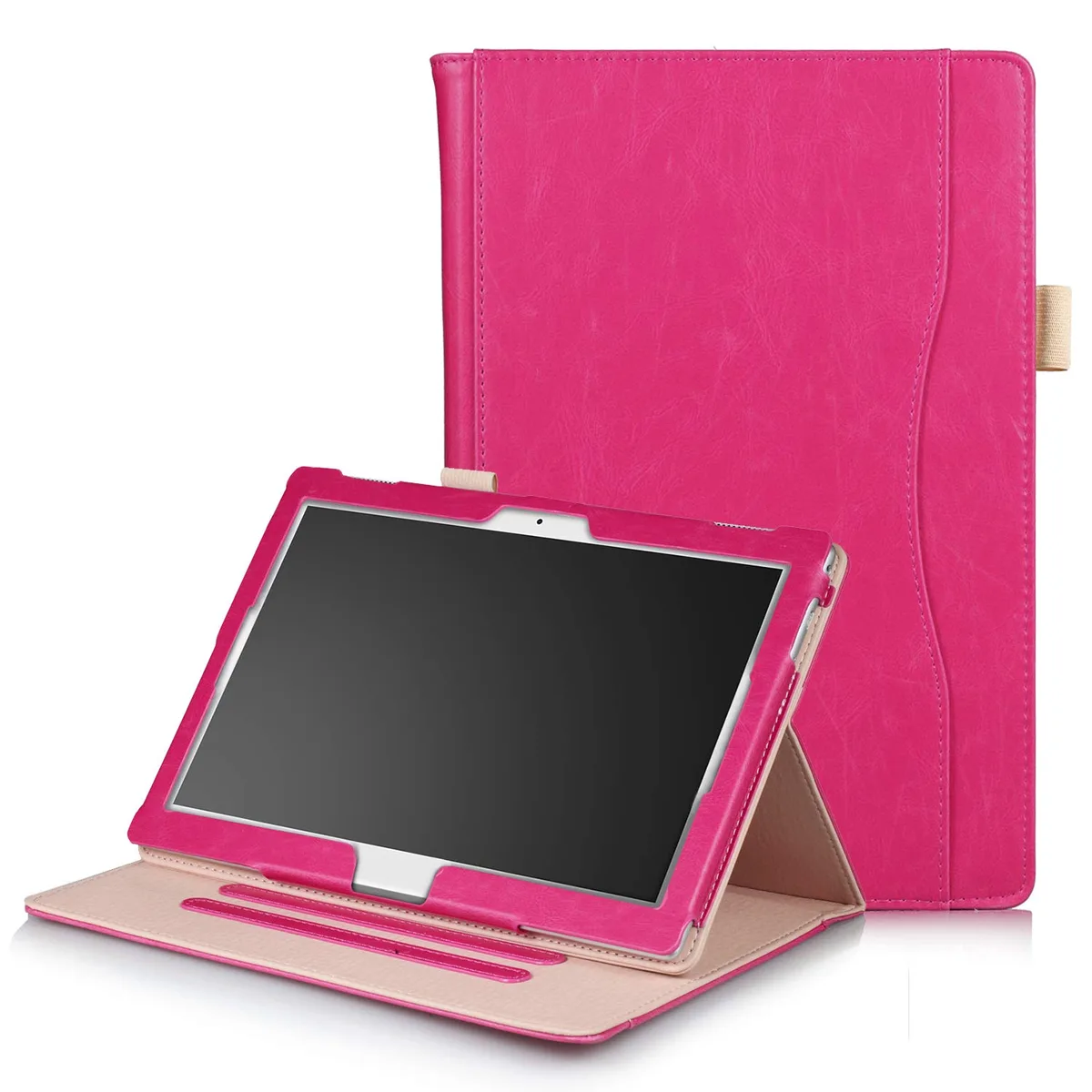 Werleo Werleo Lenovo Tab P10 10.1 Case 2018 Red Folio — product photo
