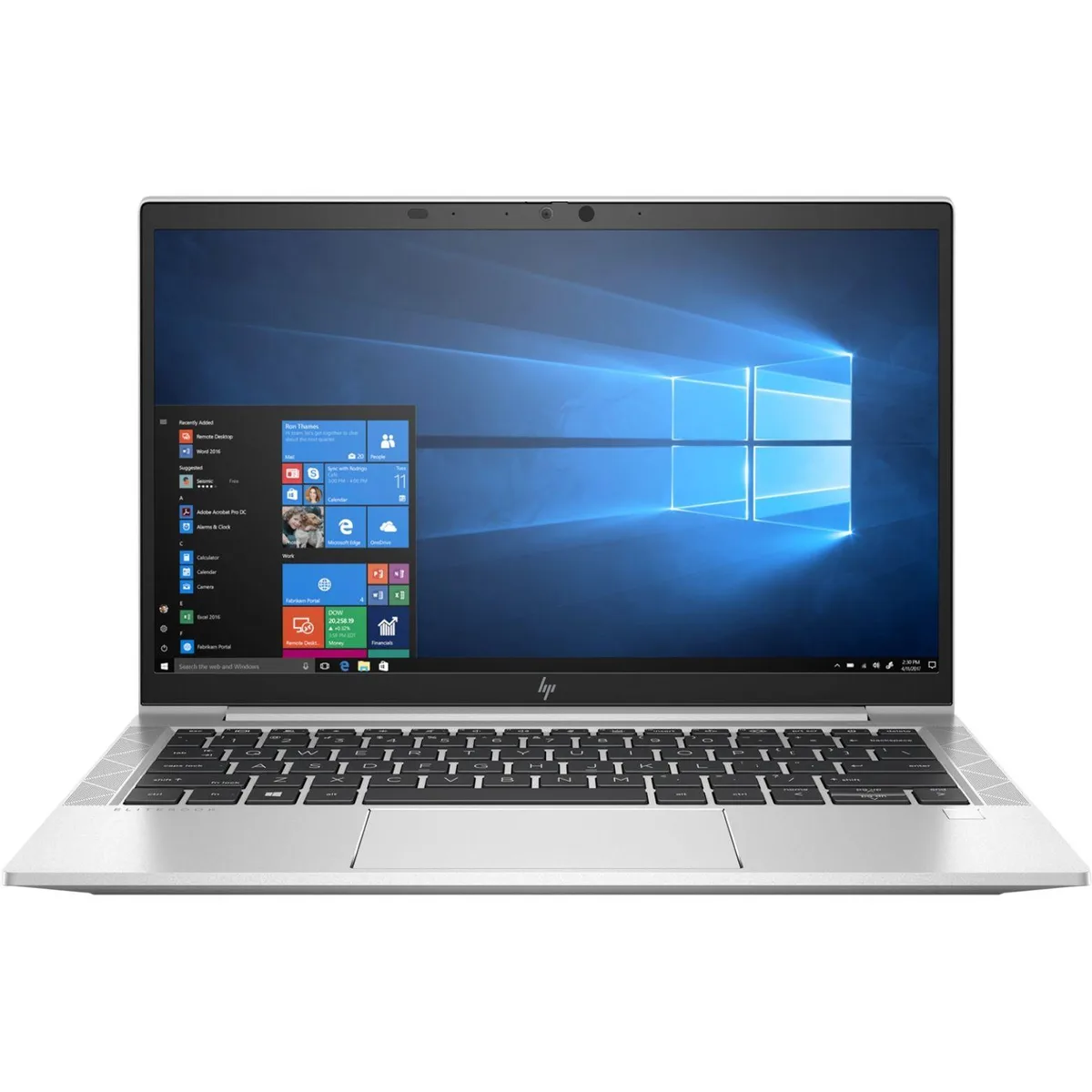 HP HP EliteBook 830 G7 13.3" Touchscreen i7-10610U 32GB 256GB SSD Silver — product photo