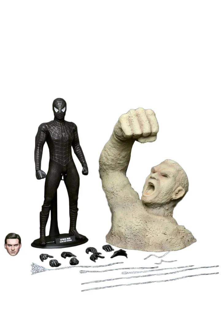 Hot Toys Hot Toys MMS165 Spider-Man 3 Black Suit Version action figure — product photo