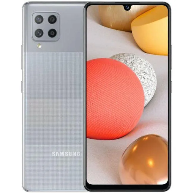 SAMSUNG SAMSUNG Galaxy A42 5G 128GB Prism Dot Gray 4GB RAM cell phones - unlocked — product photo