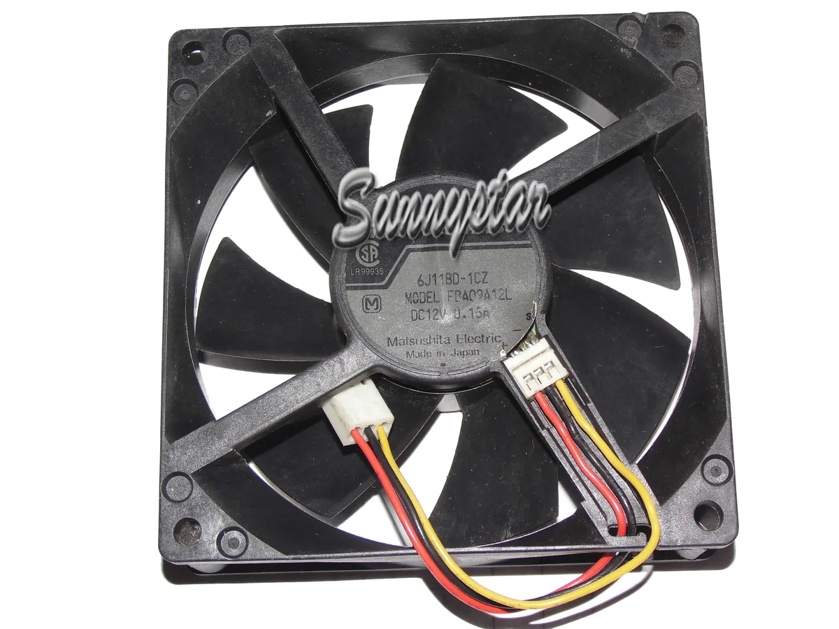 OEM Industries OEM Industries Panaflo 9225 FBA09A12L 9CM 12V 0.15A 3-Wire CPU Cooler — product photo
