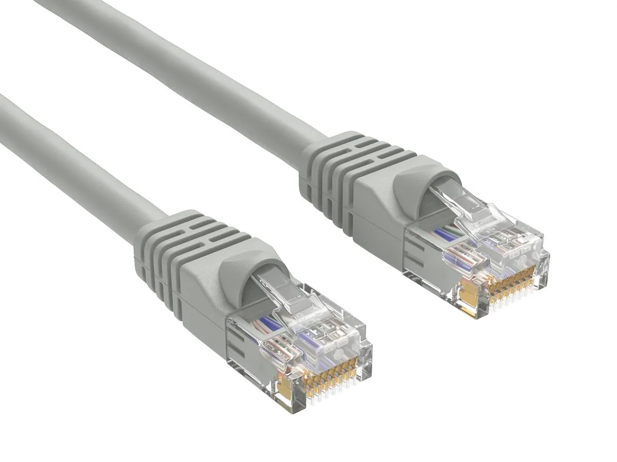 Cable Leader Cable Leader 5ft Cat5e Ethernet Cable 350MHz 24AWG Gray — product photo