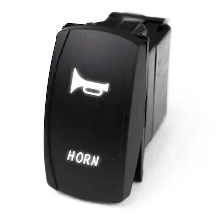 Marine Sport Lighting Marine Sport Lighting MSTLS04W LED Rocker Switch White LED (Horn) — product photo