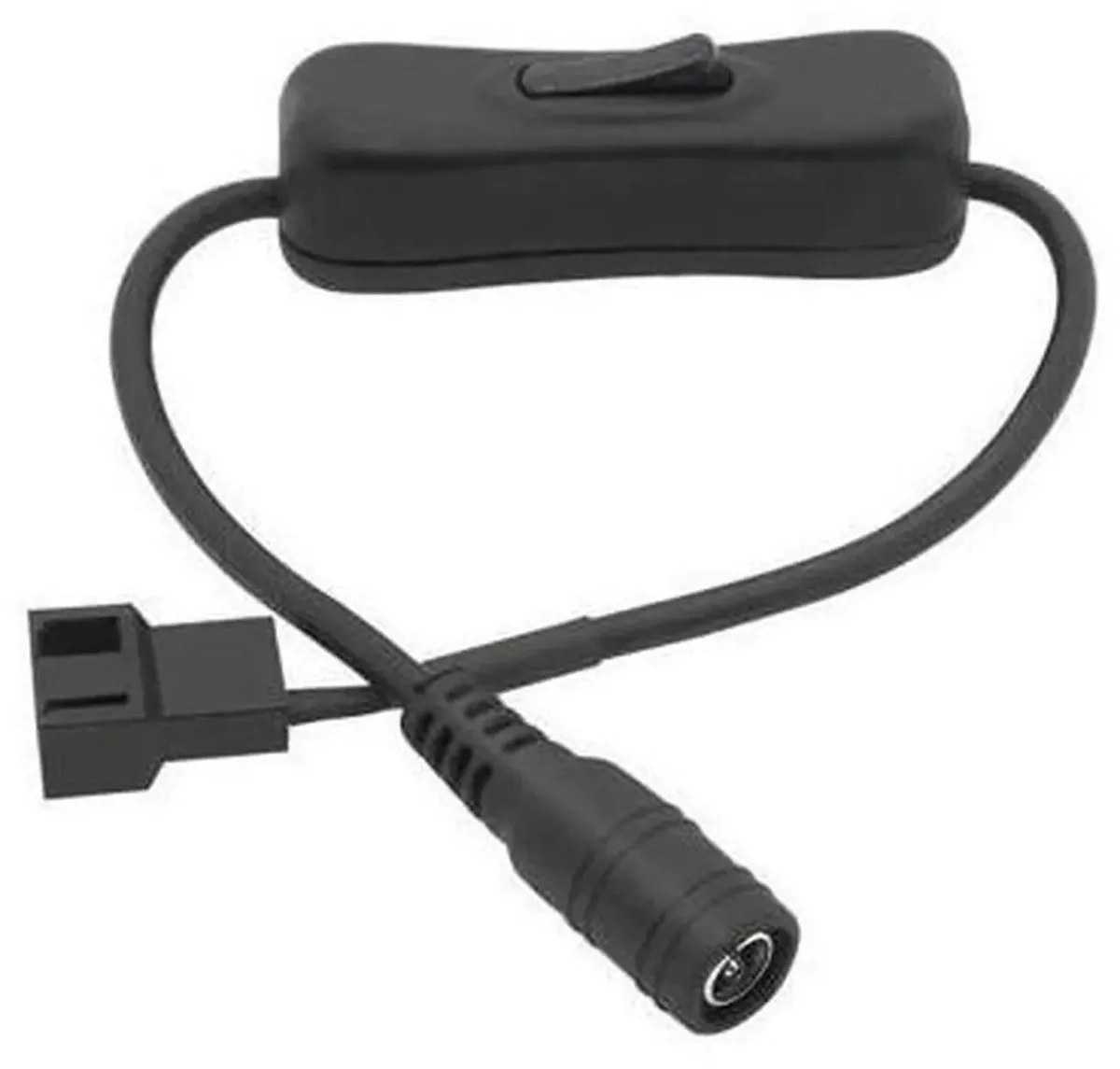 SMUGDESK SMUGDESK DC 5.5x2.1mm Male to 4 Pin PWM Fan Power Cable computer power adapter cord — product photo