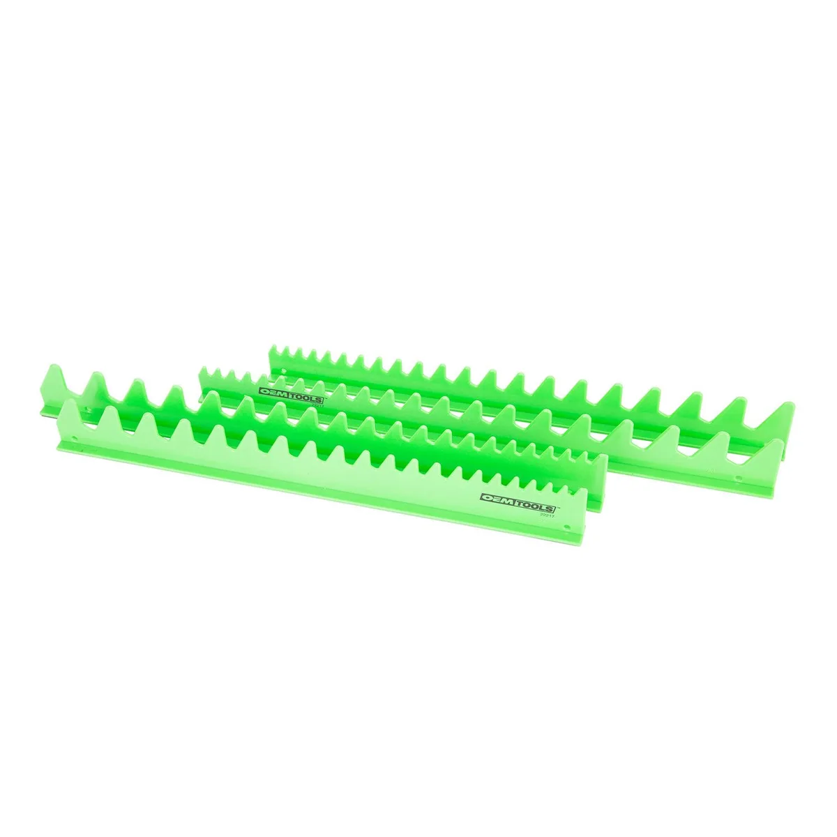 OEMTOOLS OEMTOOLS 22217 4-Piece Wrench Holder Set Green tool storage — product photo