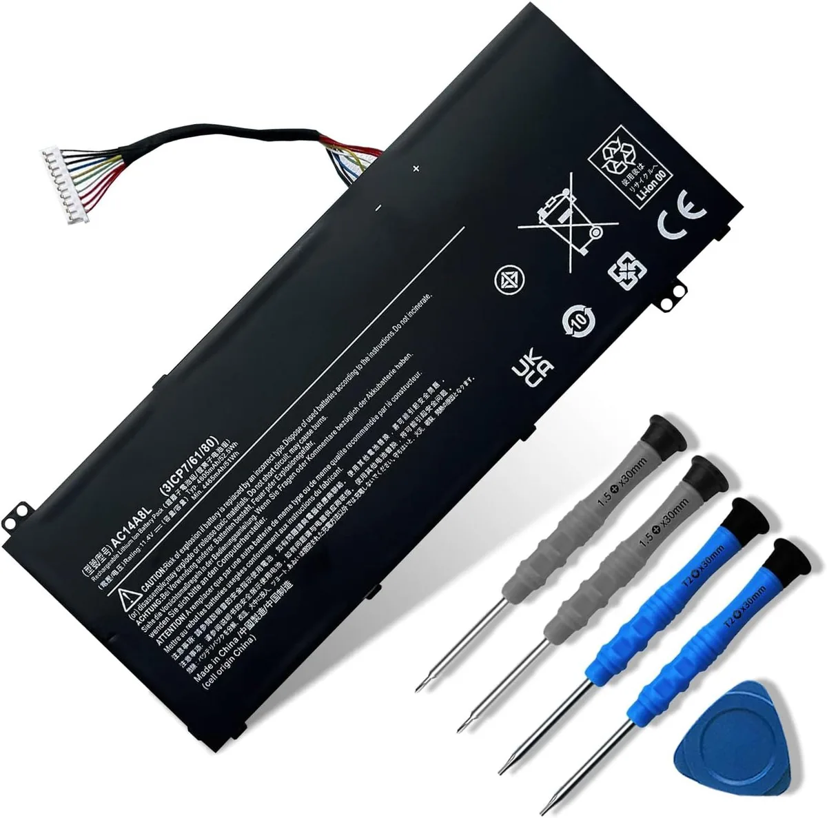 PISKEKAT PISKEKAT AC14A8L laptop battery 11.4V 52.5Wh — product photo