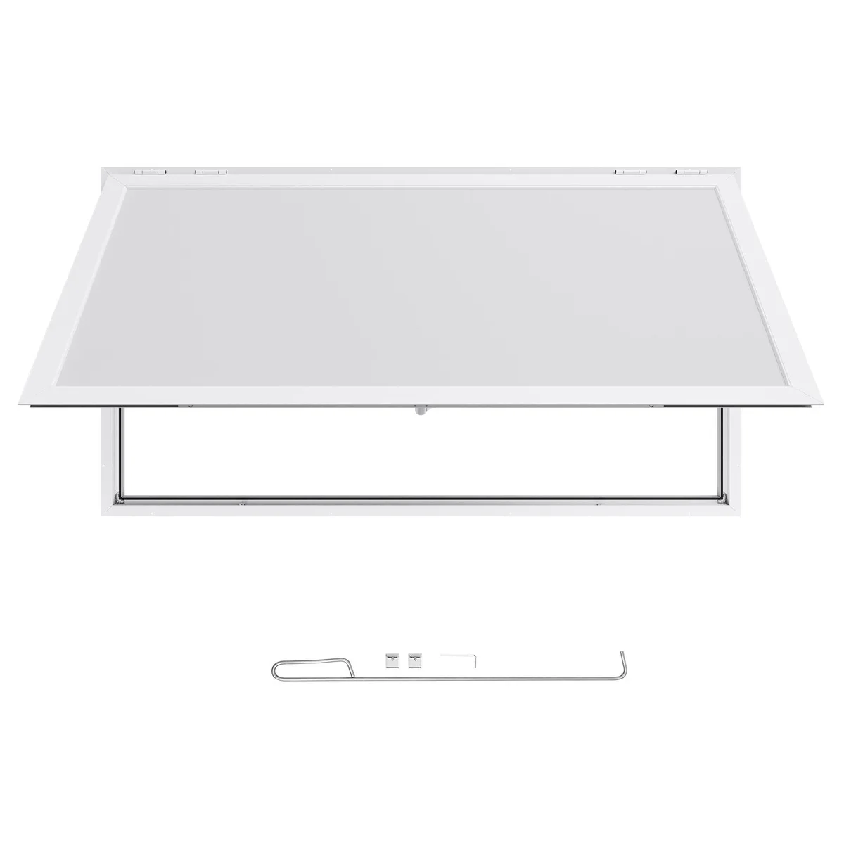 VEVOR VEVOR Concession Window 74x40 in Aluminum Alloy Frame Awning Door commercial kitchen appliance — product photo