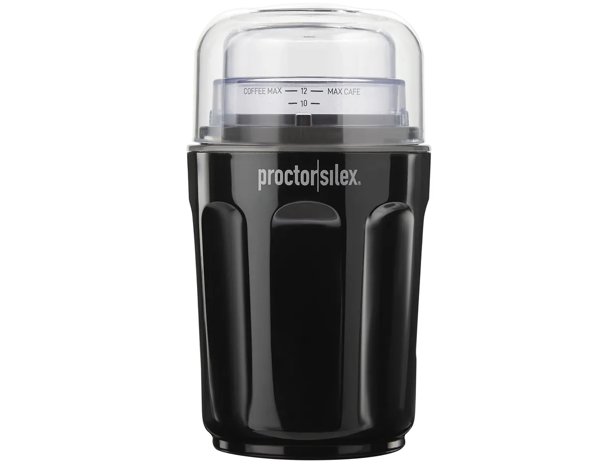 Proctor Silex Proctor Silex 80402 12-cup blade coffee grinder black — preces foto