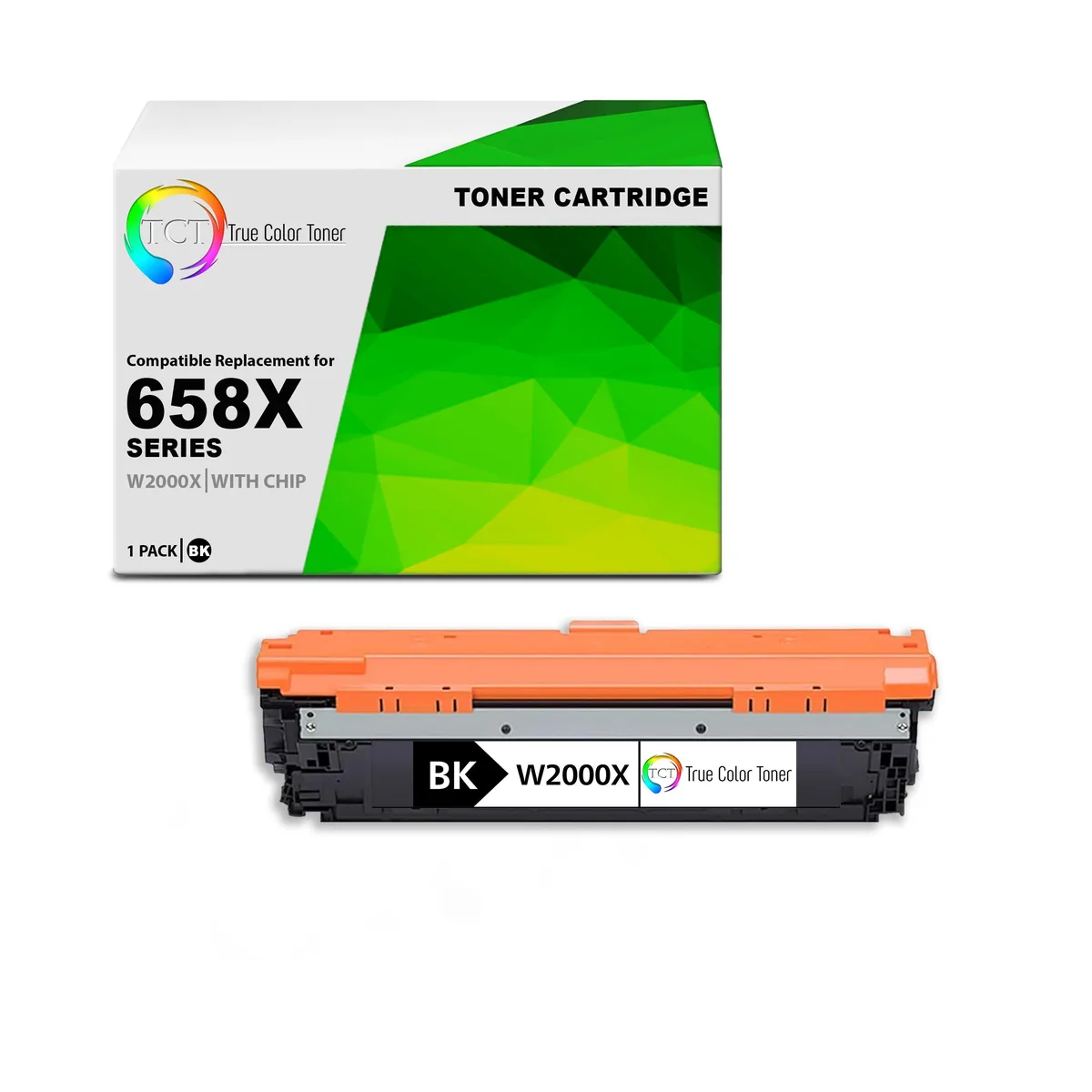 TCT TCT 658X Black Toner Cartridge High Yield 33000 Pages — product photo
