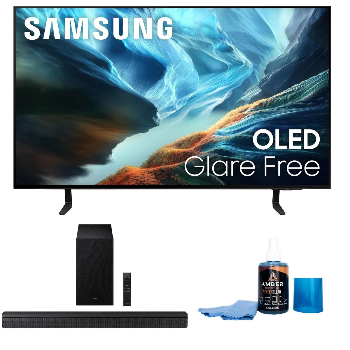 SAMSUNG SAMSUNG QN42S90HA 42" OLED TV + HW-B630F Soundbar Subwoofer 2026 — product photo