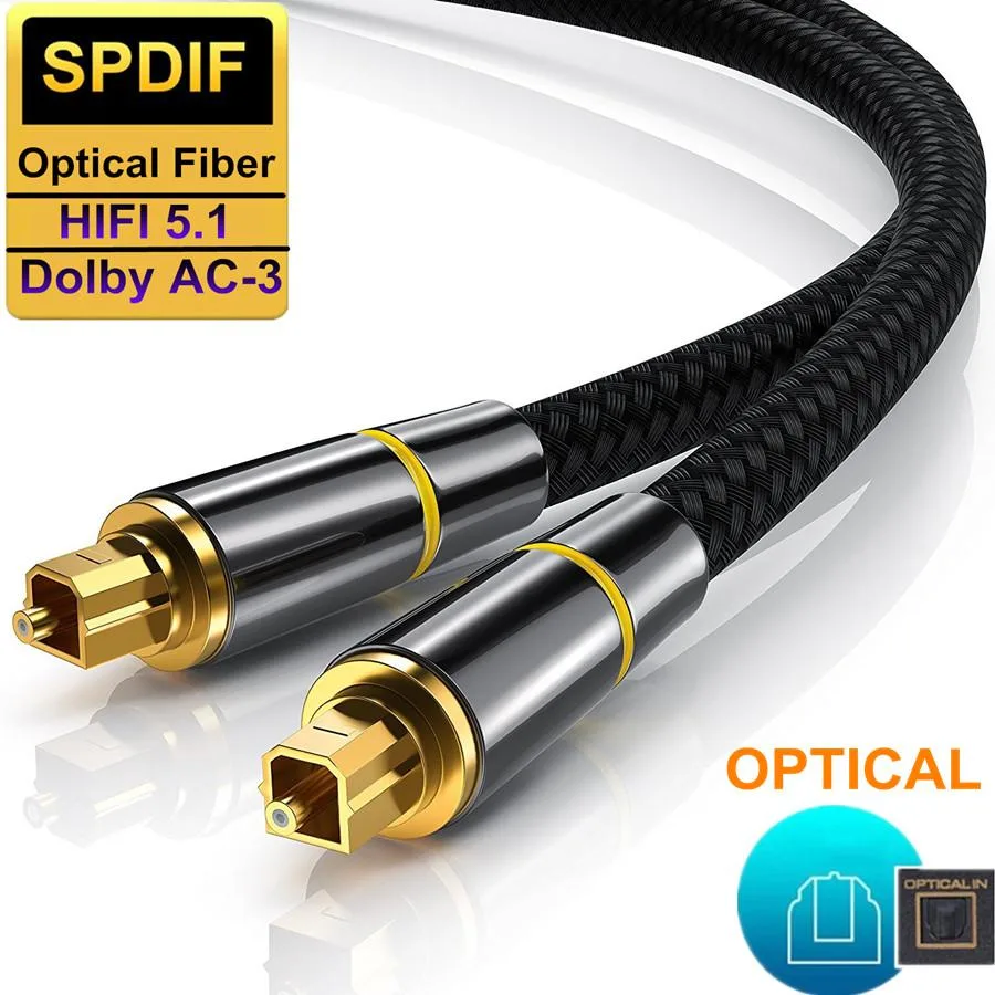AUBEAMTO AUBEAMTO T001A toslink digital optical audio cable 50 ft — product photo