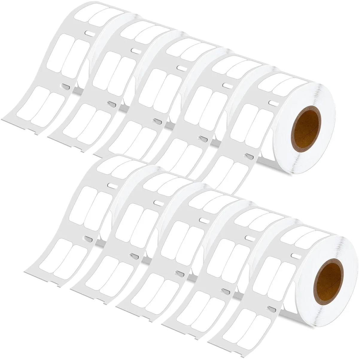 GREENCYCLE GREENCYCLE DM-30333 Direct Thermal Labels 1/2" x 1" 10 Rolls 1000/Roll — product photo