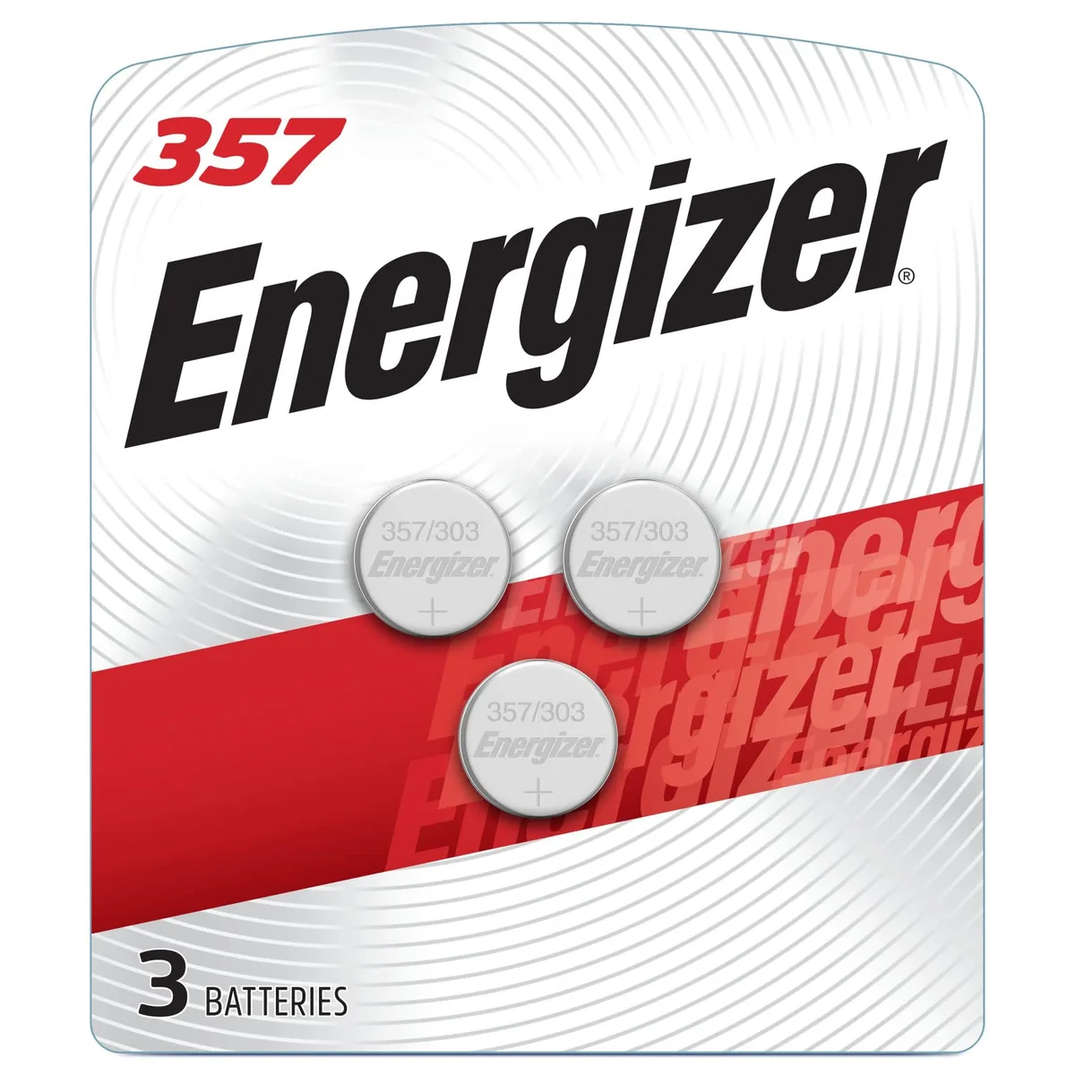 No Sew No Sew Energizer 357/303 Silver Oxide 1.5V Battery 3 Pack — product photo