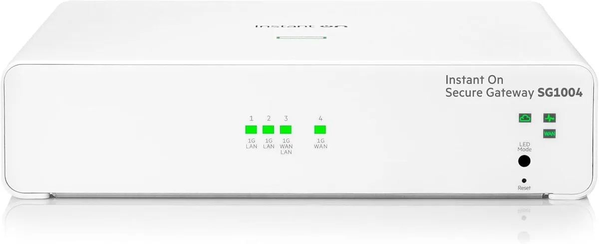 HPE Networking Instant On HPE Networking Instant On SG1004 Secure Gateway 4-port Gigabit firewall appliance S0G33A#ABA — product photo