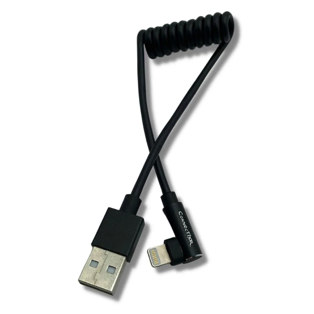 LifThor LifThor USB 2.0 to Lightning ConnecThor Video Feed Cable 13.7" coiled — product photo