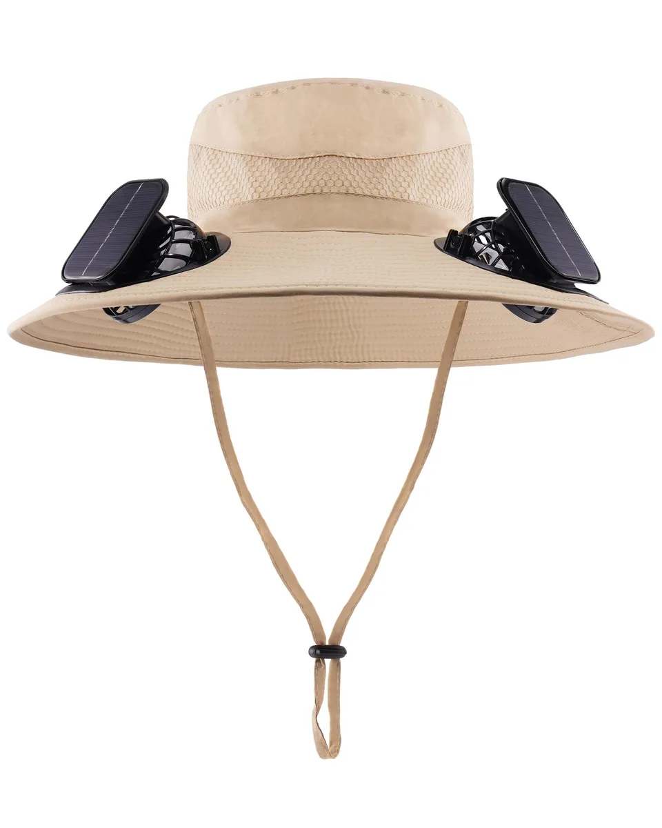 BHO4027 Solar Fan Hat Black 22-24 — product photo