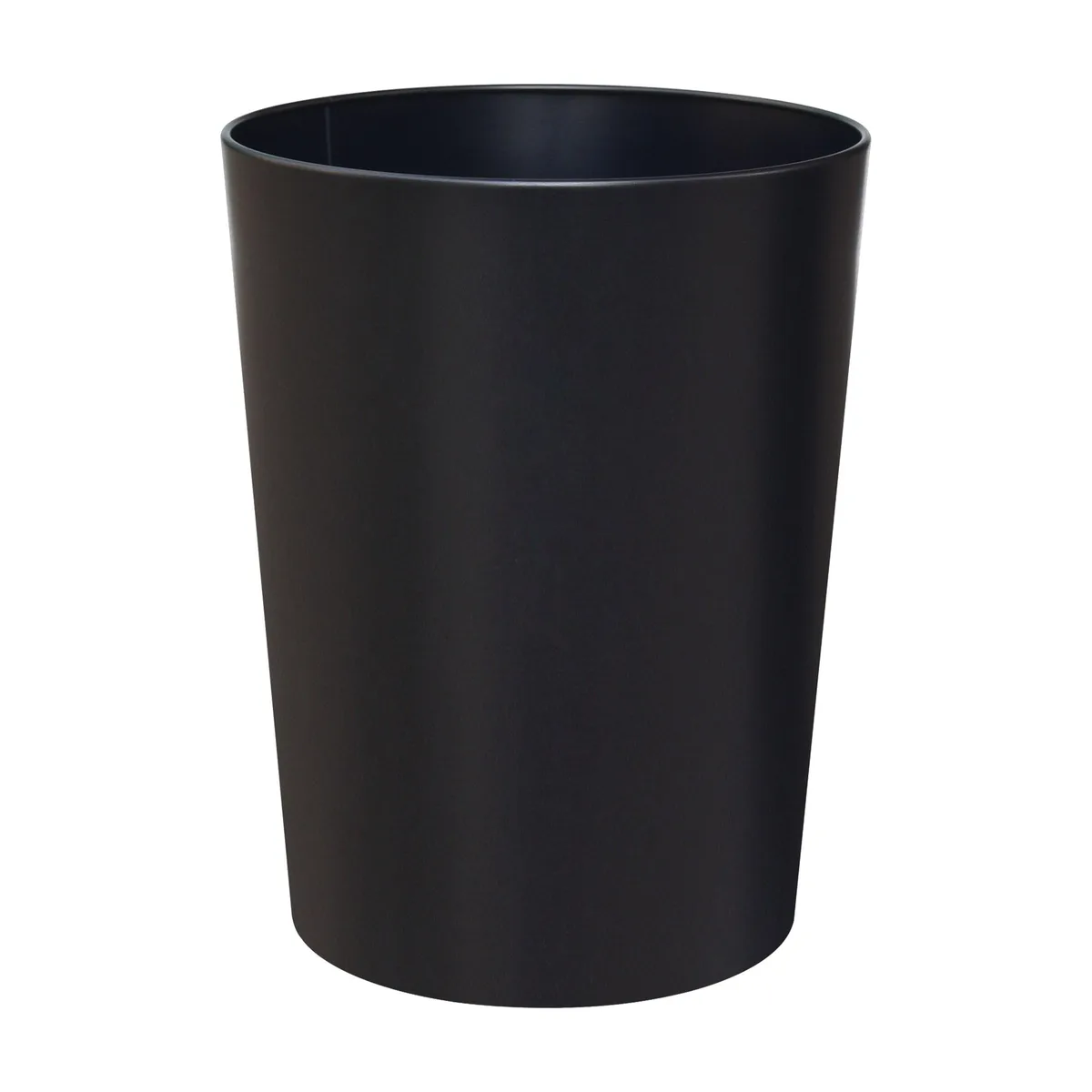 Mainstays Mainstays Metal Waste Basket Black 2.2 gal — product photo