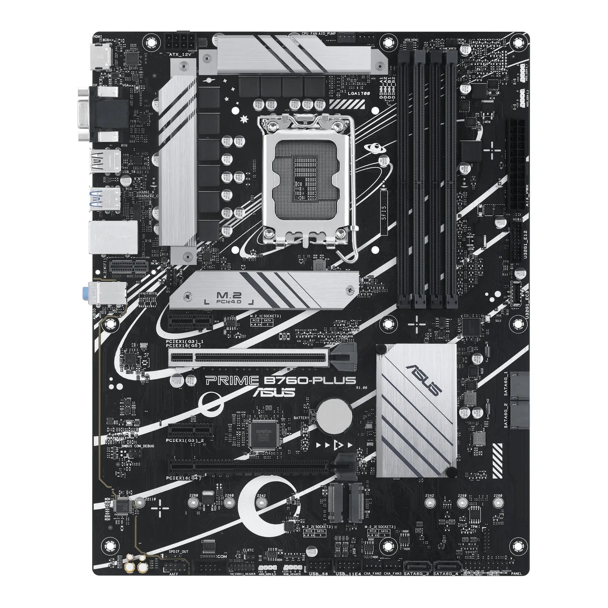 ASUS ASUS PRIME B760-PLUS ATX Socket LGA1700 Intel motherboard — product photo