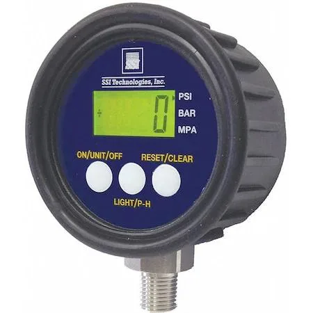 SSI SSI MG1-5-A-9V-R Digital Pressure Gauge 0-5 psi 2 1/2 in — product photo