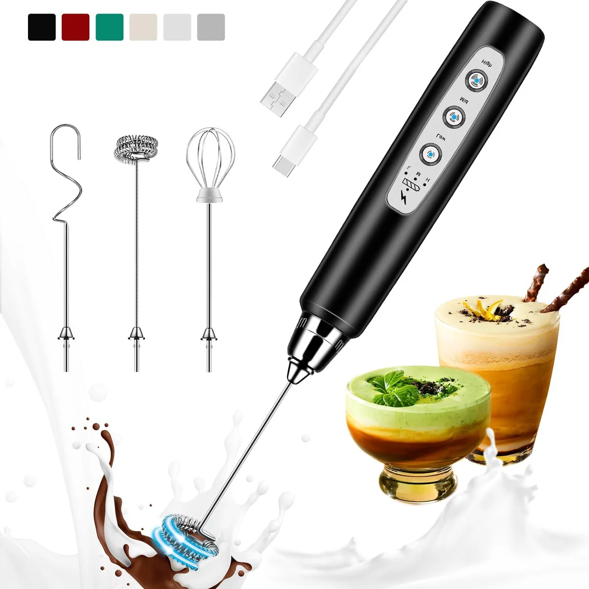  Brentwood 12MF218-B 600W 3-speed food mixer — product photo