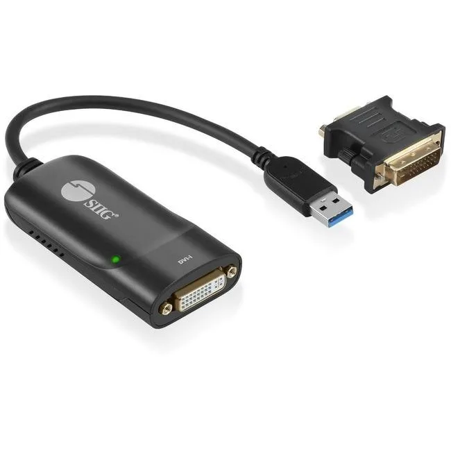 SIIG, Inc SIIG, Inc JUDV0112S3 USB 3.0 DVI VGA Adapter 1920x1080 — product photo