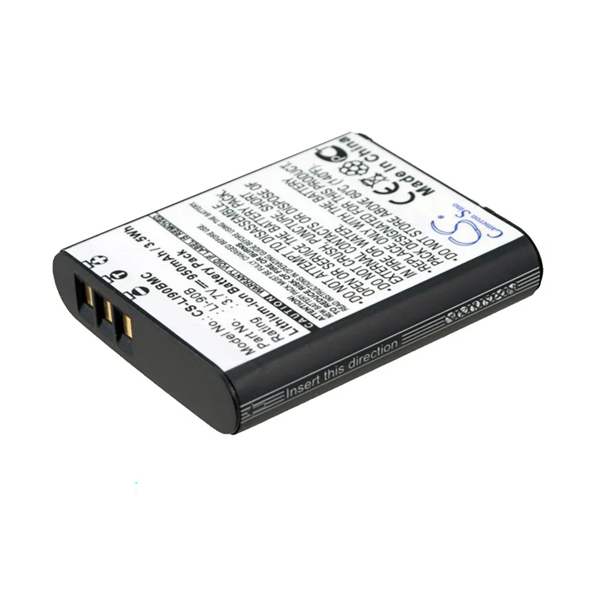 Cameron &amp; Co Cameron &amp; Co DS-CS-LI90BMC camera battery 950mAh 3.7V — product photo