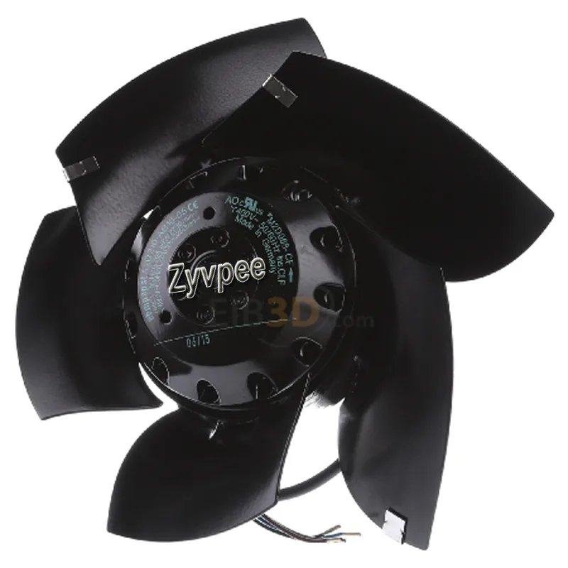 Zyvpee Zyvpee A2D210-AB10-05 M2D068-CC 210mm 400VAC 3 Phase axial blower — product photo