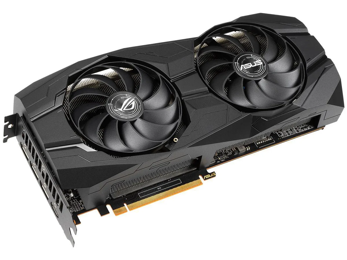 ASUS ASUS ROG Strix Radeon RX 5500 XT OC 8GB GDDR6 graphics card — product photo
