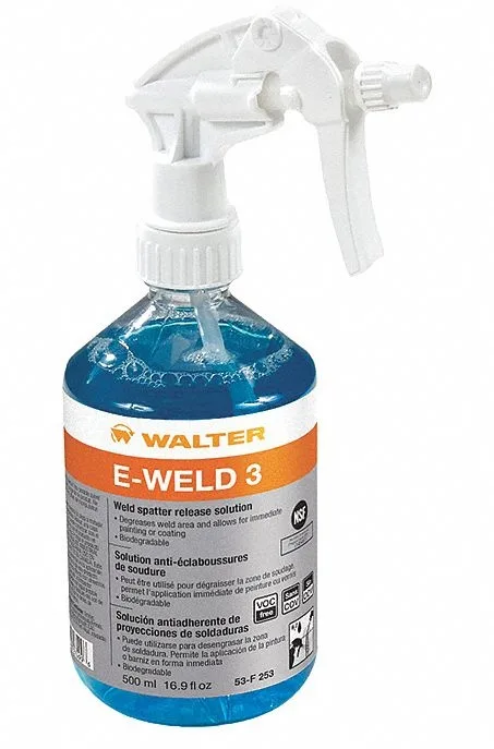 Walter Surface Technologies Walter Surface Technologies 53F253 E-Weld 3 High Temp Anti-Spatter Solution 16.9 oz — product photo
