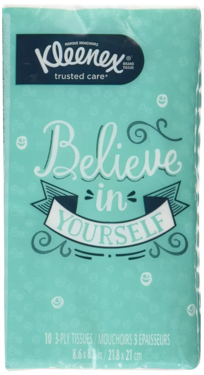  Kleenex 313297 Pocket Pack Facial Tissue 4-Ply 30 Sheets — product photo