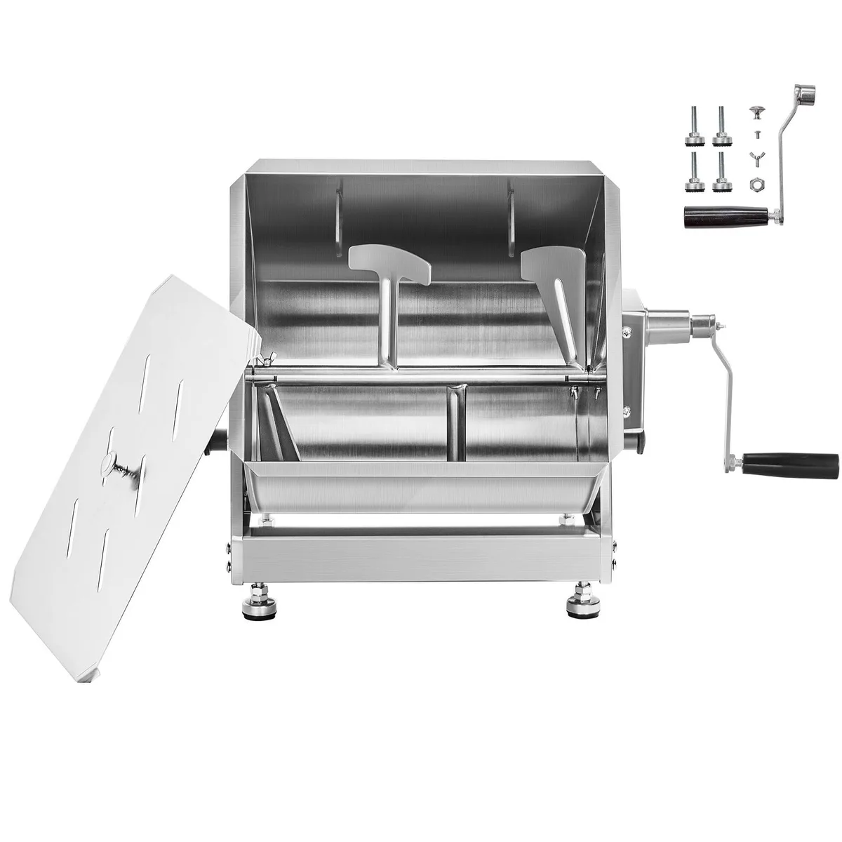 VEVOR VEVOR Manual Meat Mixer 60 L Tilt Tank SUS201 Stainless Steel — product photo