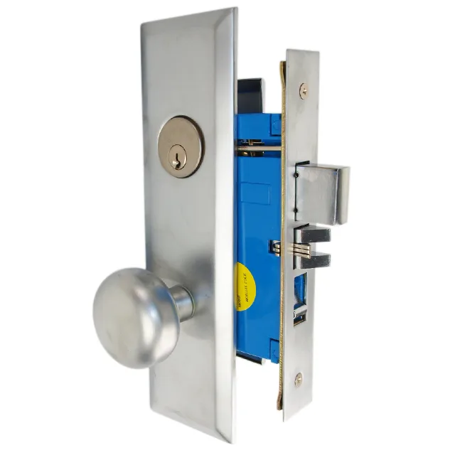 MAXTECH MAXTECH 1033BF26DL Satin Chrome Left Hand Mortise Entry Door Lock — product photo