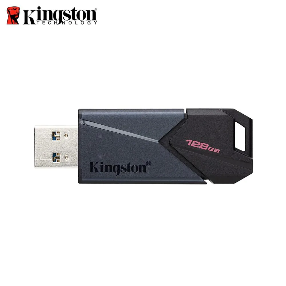 Kingston Technology Corp. Kingston DataTraveler Exodia Onyx DTXON 128GB USB 3.2 Gen 1 flash drive — product photo