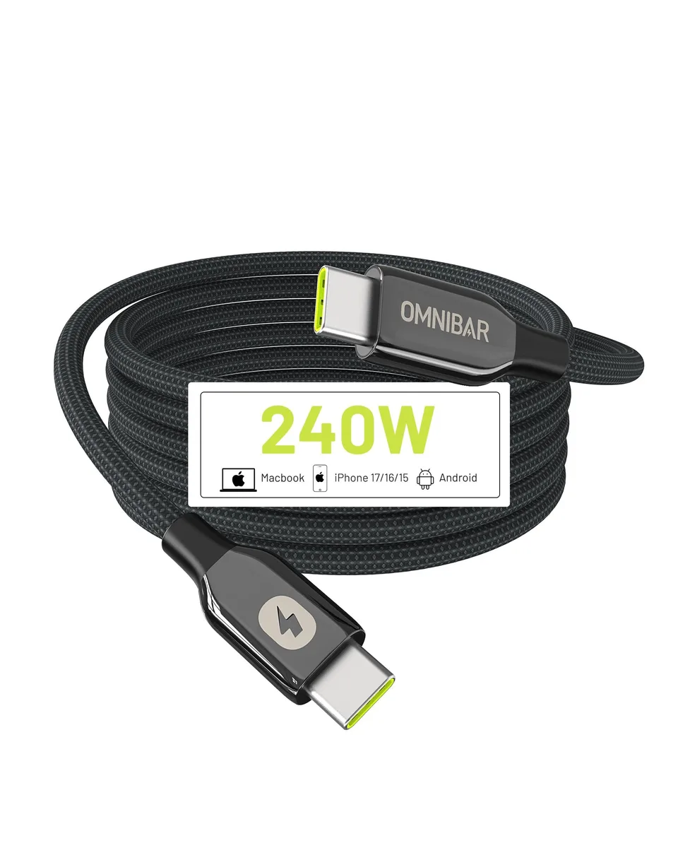 Belkin 240W USB-C Charge Cable Samsung Gala Orange 3 ft 40W — product photo