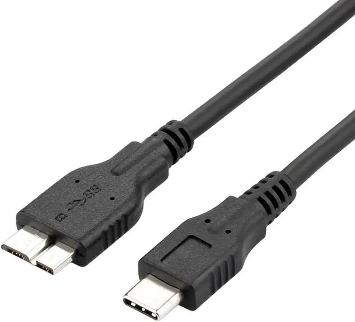 Vszerda Vszerda USB 3.0 USB-C to Micro-B charge sync cable 3.3ft black — product photo