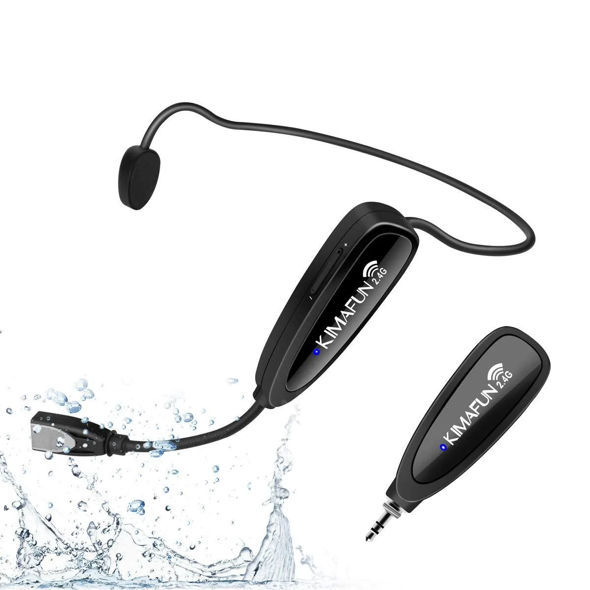  KIMAFUN KM-G100-1 2.4G Wireless Headset Microphone — product photo