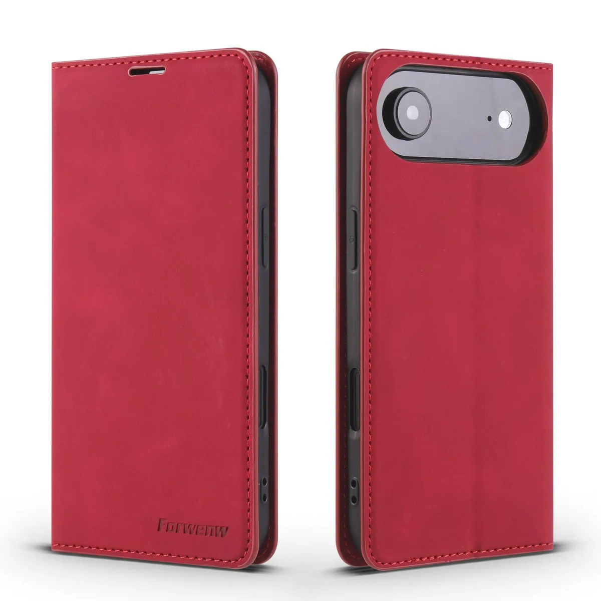Werleo Werleo iPhone Air 6.5 inch PU Leather Wallet Case Red — product photo