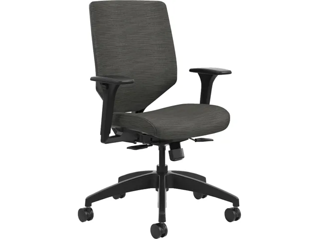 HON HON SVU1ACLC10TK Mid-back Task Chair Charcoal Fabric 300 lbs — product photo