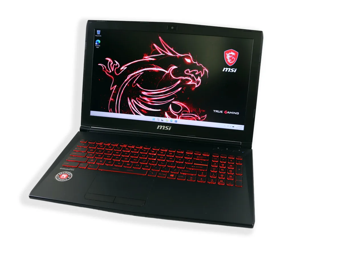 MSI MSI GL62 7RDX laptop i7-7700HQ 16GB 256GB SSD 1TB HDD GTX 1050 15.6 — product photo