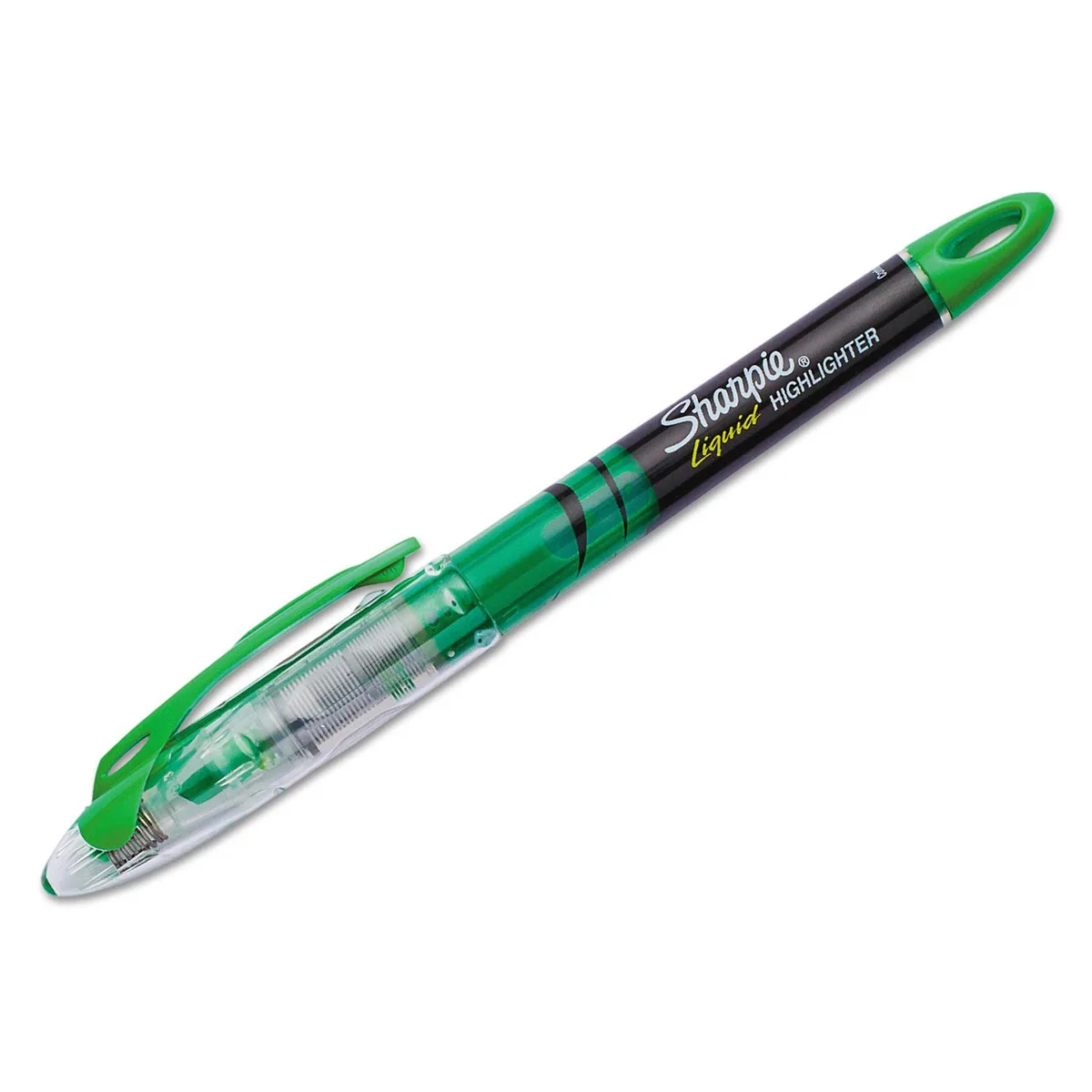 Sanford Sanford 1754468 Accent Liquid Highlighter Chisel Tip Fluorescent Green Dozen 12 — product photo