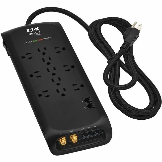 Tripp Lite Tripp Lite TLP118DBNET 11-Outlet Surge Protector 4200 J — product photo