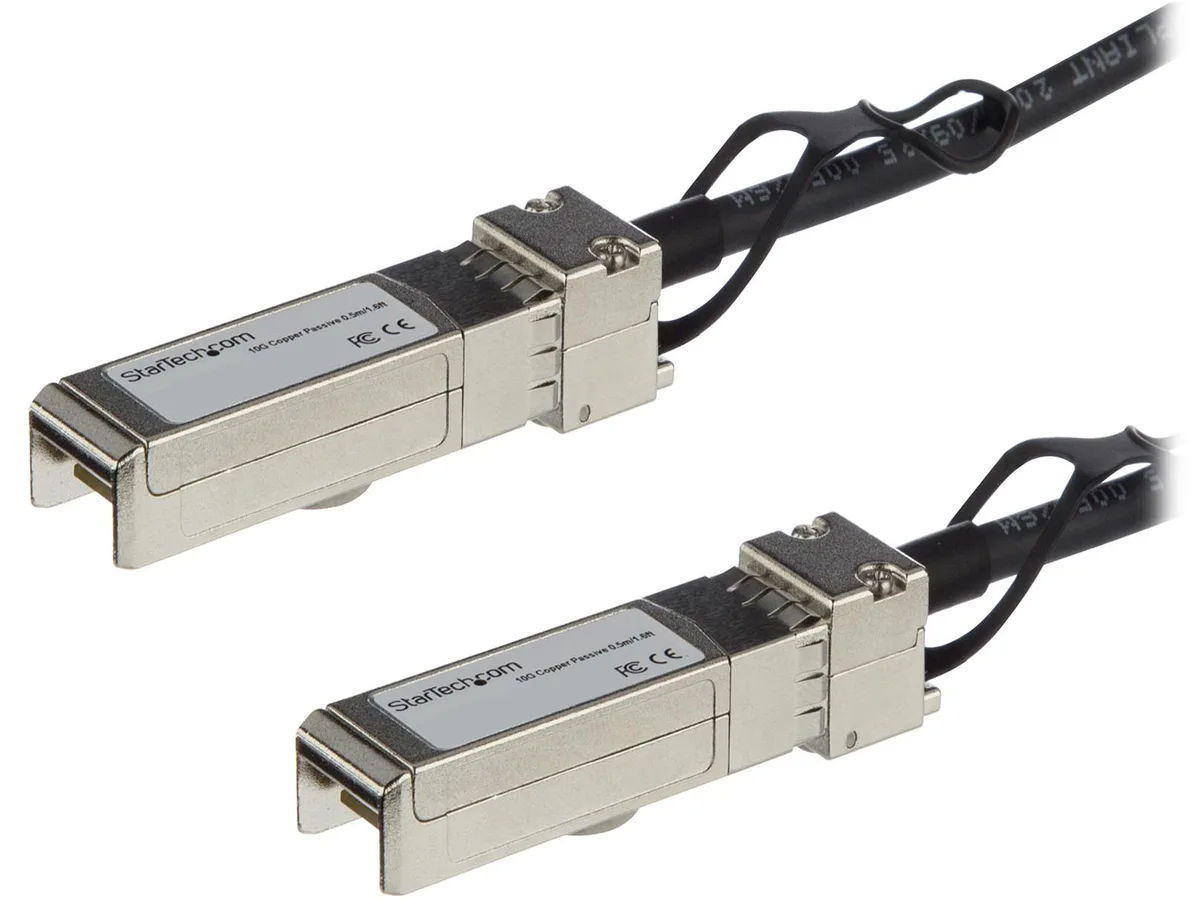 STARTECH STARTECH SFPH10GBC05M 1.6ft SFP+ direct-attach twinax cable — product photo