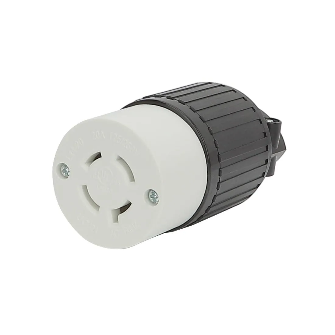 LORDWORLD LORDWORLD Nema L14-20R Flanged Outlet Waterproof Cover 20AMP 125/250V Black — product photo