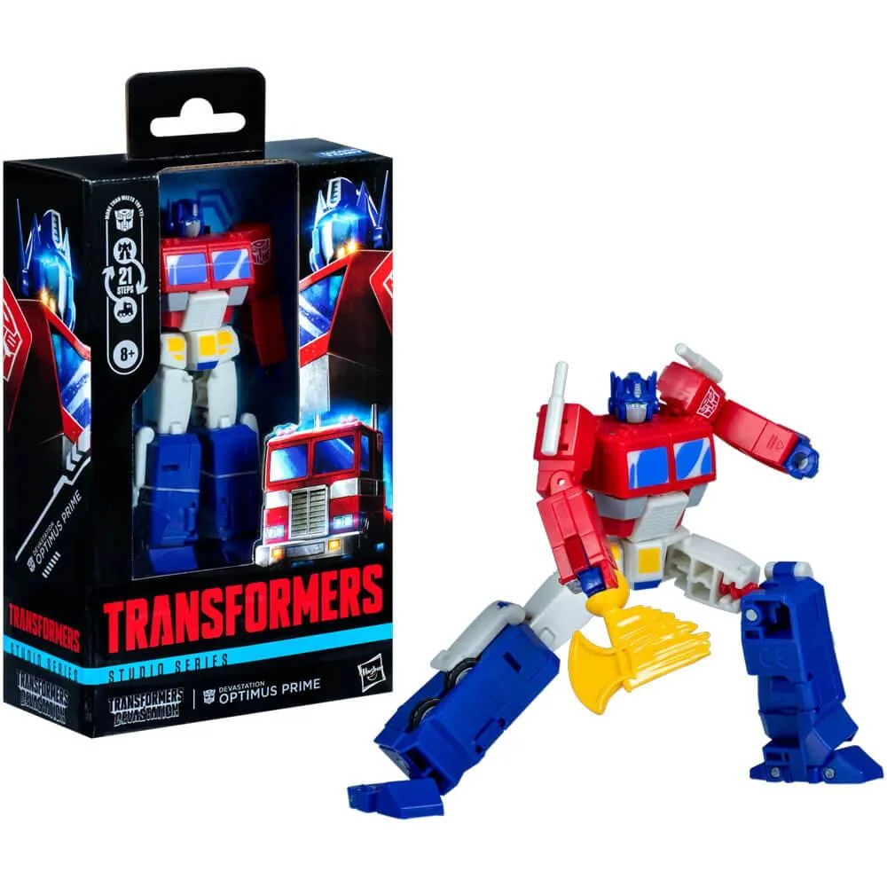 Hasbro Hasbro G0620 Transformers Studio Series Deluxe Class Devastation Optimus Prime 4.5 inch game — product photo