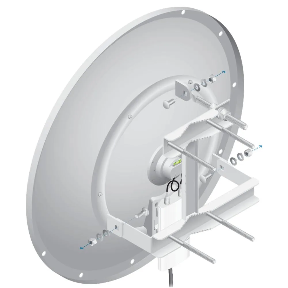 Ubiquiti Networks Ubiquiti Networks RD-2G24 Rocket Dish 2.4 GHz 24 dBi network antenna — product photo