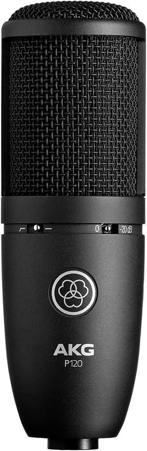  AKG C104 P120 Condenser Microphone XLR Black — product photo