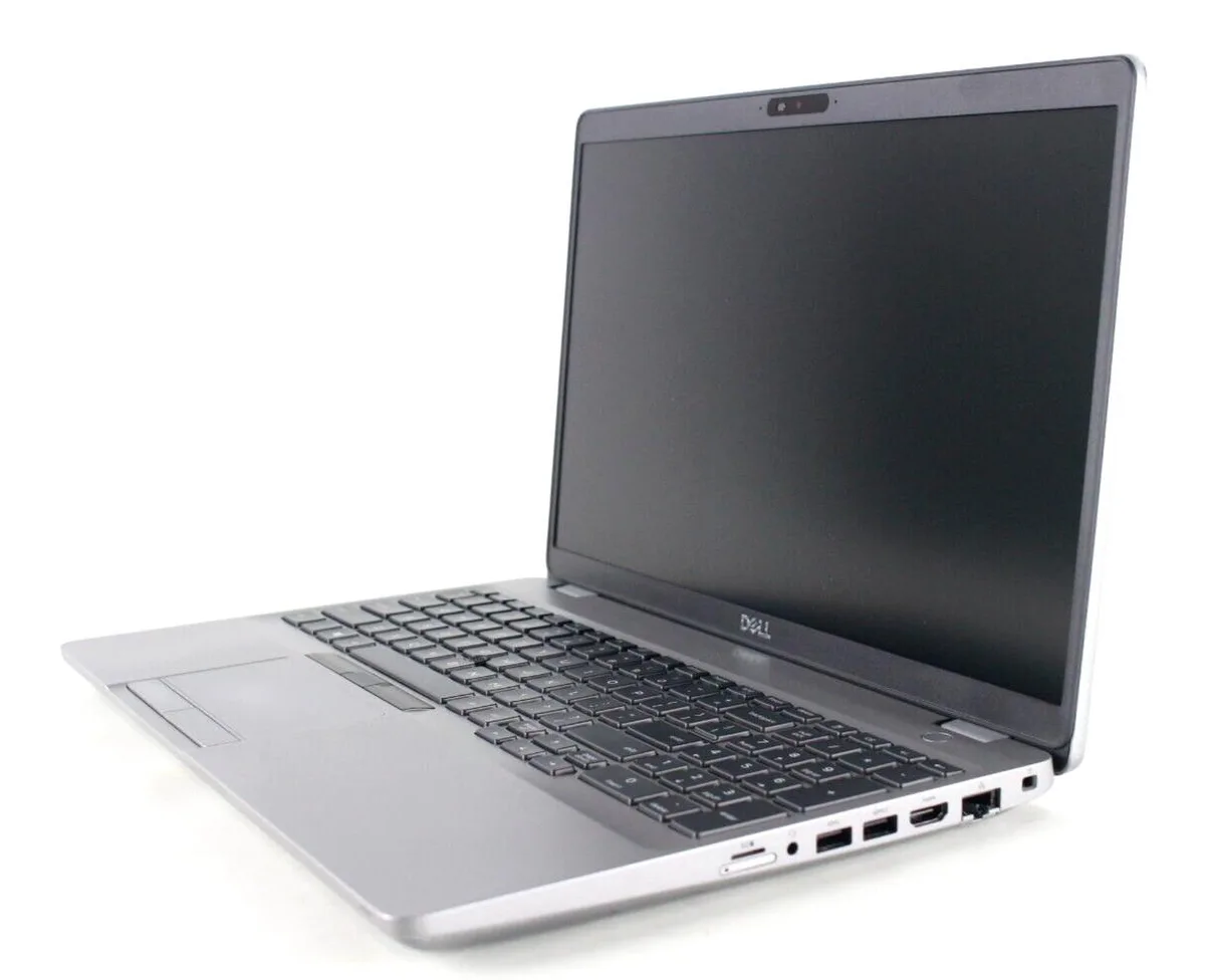 DELL DELL Precision 3551 2-in-1 laptop i5 10th Gen 2.60 GHz 15.6 16GB 256GB SSD Win 11 Pro Silver — product photo