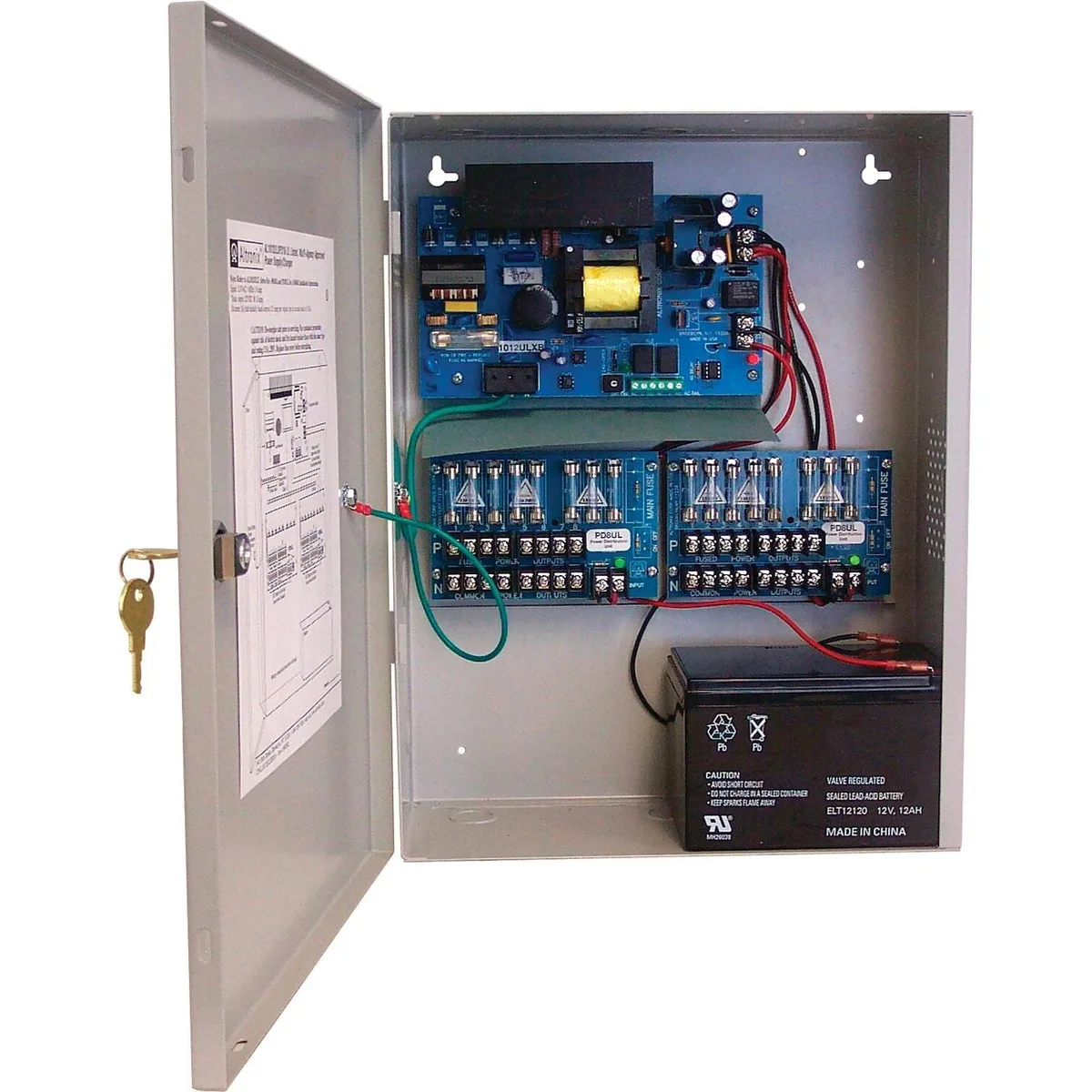 ALTRONIX ALTRONIX AL1012ULXPD16 16 Fuse 12VDC 10A Power Supply — product photo
