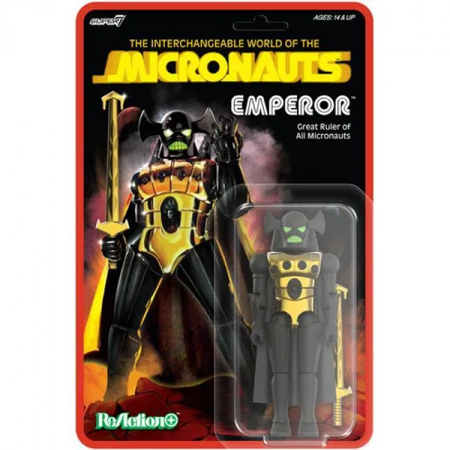Super7 Super7 Micronauts ReAction+ Wave 3 Emperor Action Figure OR-MICR-10231 — product photo